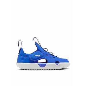 NEW NIKE boy's sunray protect 4 sandals in royal/white
